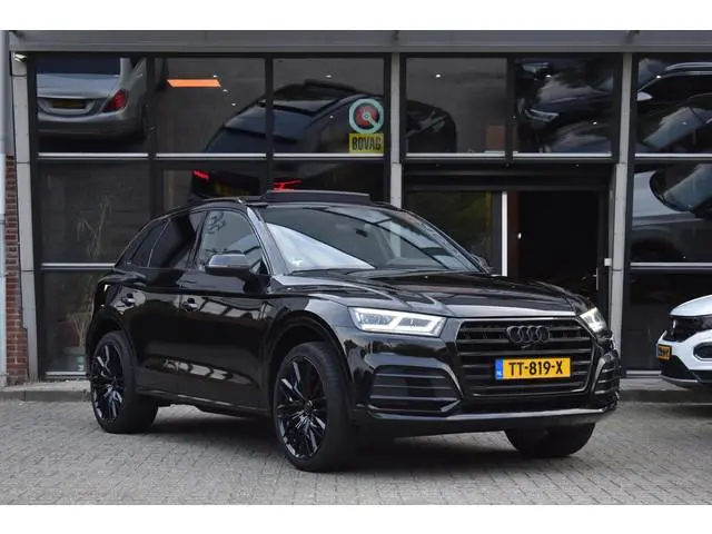 Audi Q5 2.0 TFSI quattro Sport 3x S Line Pano ALLBlack NAP Trekhaak