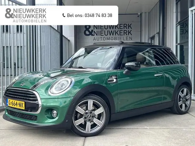 MINI 3-Deurs 1.5 Cooper 60 Years Edition | AUTOMAAT | HEAD-UP DISPLAY | LEDER | SCHUIF/KANTELDAK | C...