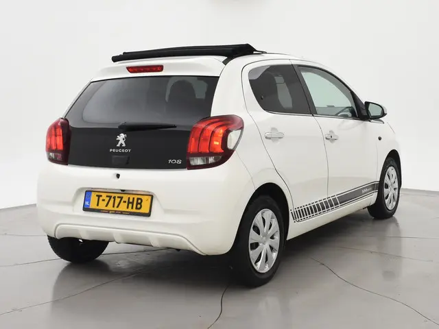 Peugeot 108 1.0 VTi AUT. ALLURE TOP! CABRIO + LEDER | CAMERA | APPLE CARPLAY | STOELVERW. | LED | CLIMATE CONTROL