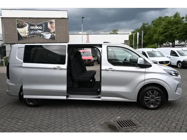Ford Transit Custom 300L Limited 2.0 TDCI L2 DC 3000 KG inklapbare trekhaak, LED, Navigatie met came...