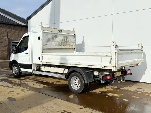 Ford Transit 2.0 TDCI 170PK Kipper Dubbellucht Trekhaak Airco Cruise Control  Lane Assist Bluetooth...