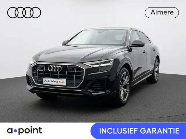 Audi Q8 55 TFSIe quattro Pro Line Plus 380pk | 99% SOH | Panoramadak | Lederen bekleding | 21 inch l...