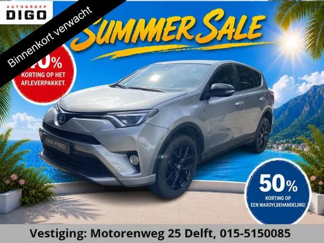 Toyota RAV4 2.5 HYBRID DYNAMIC SPORT GARANTIE 10-2028  ACHTERUITRIJ CAMERA . ADAPTIEVE CRUISE CONTRO...