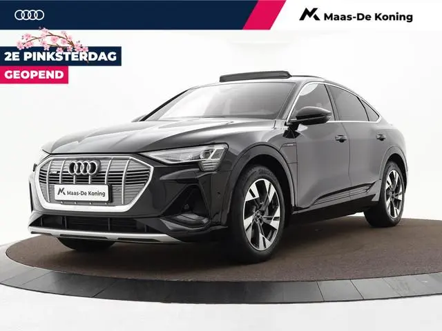 Audi e-tron Sportback 55 Quattro S edition 95 kWh / 408pk · SOH 98% · Panoramadak · Luchtvering · Ca...