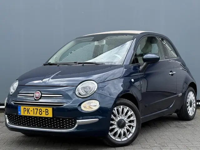 Fiat 500 C BWJ 2017 0.9 81 PK TwinAir Turbo Lounge AUTOMAAT | VIRTIUAL DISPLAY | PDC | CLIMA | NAVI...