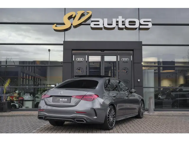 Mercedes-Benz C-klasse C300 AMG 258pk Panoramadak Burmester 3d Digital light Distronic+ Stuurassiste...
