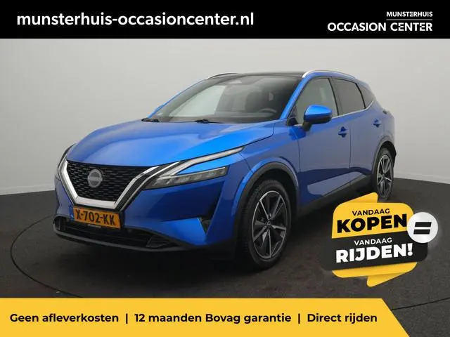 Nissan Qashqai 1.3 MHEV Xtronic Tekna - RIJKLAARPRIJS - All Seasonbanden - Rondomzichtcamera - Panor...