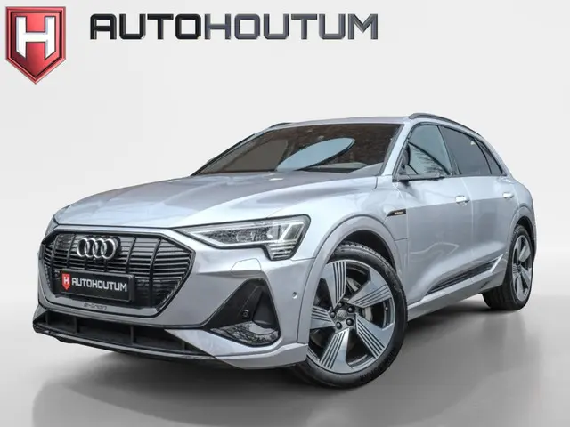 Audi e-tron 55 quattro | SOH 91% | Panoramadak | Trekhaak | S-line | Leder |