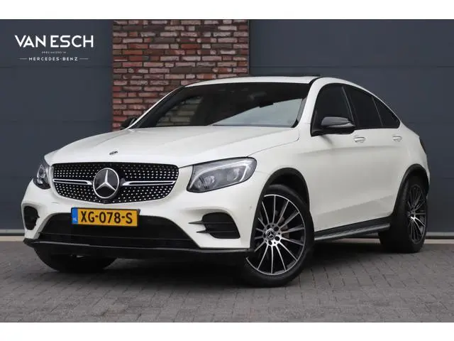 Mercedes-Benz GLC-klasse Coupé 300 4MATIC AMG Line | Luchtvering | Burmester | Distronic+ | Standkac...