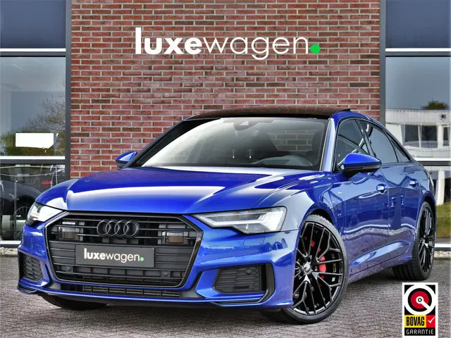 Audi A6 Limousine 55 TFSI e quattro Competition Pano Ultra-blau HUD ACC B&O