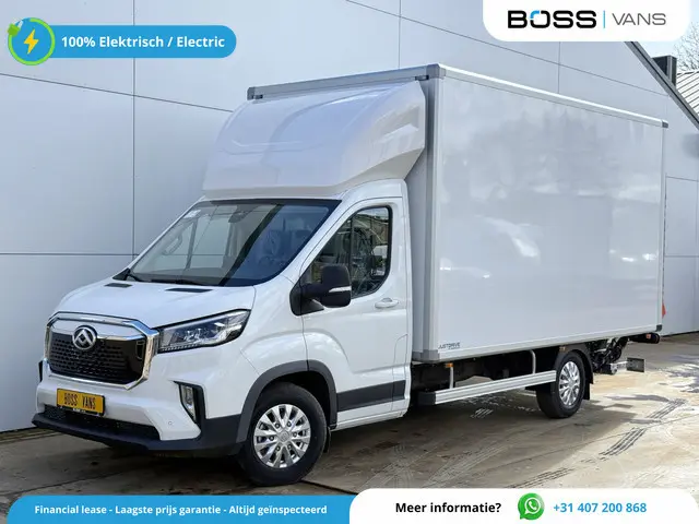 Maxus eDeliver 9 65kWh *Beschikbaar* Laadklep 172km WLTP 204PK 80kW Snelladen Carplay Adaptieve Crui...