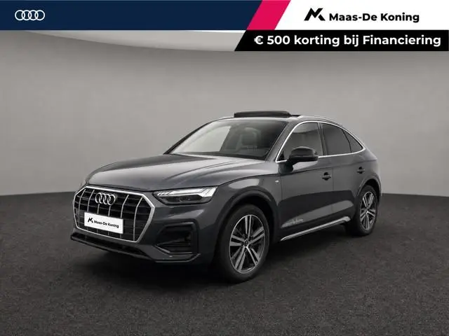 Audi Q5 Sportback 50 TFSIe 299pk Advanced Edition · Panoramadak · Luchtvering · Camera · Elek. Stoel...