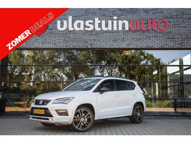 SEAT Ateca 1.4 EcoTSI FR , Trekhaak, Pano, 360-camera, Adap. Cruise, Carplay, Seat Sound