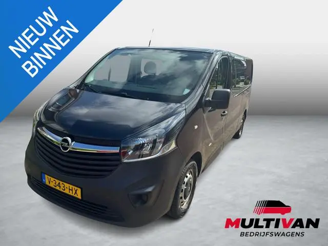 Opel Vivaro 1.6 CDTI L2H1 DC 125PK | KOMT 22-05 | MARGE | 6 PERSOONS | CRUISE | AIRCO | RUIME BUS
