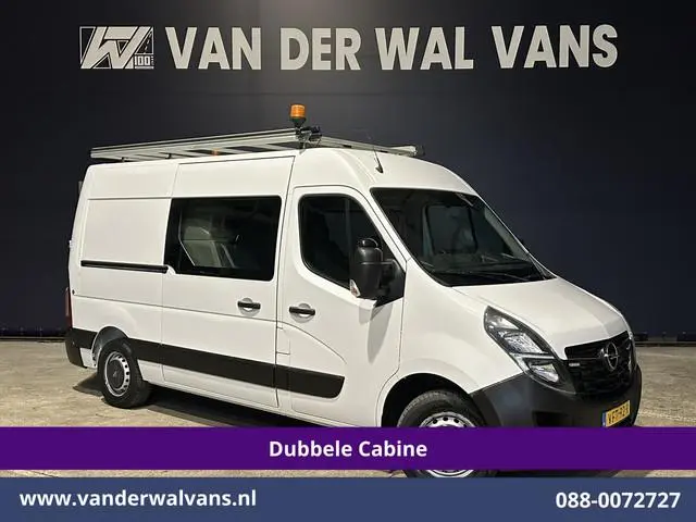 Opel Movano 2.3 Turbo 150pk L2H2 Dubbele Cabine Inrichting Euro6 Airco | Imperiaal | 2500kg Trekhaak...