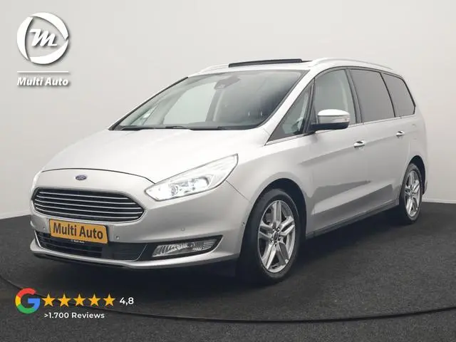 Ford Galaxy 2.0 Titanium Automaat 7 Persoons 241pk | Panodak | Trekhaak Afn. | Camera | Alcantara Sp...