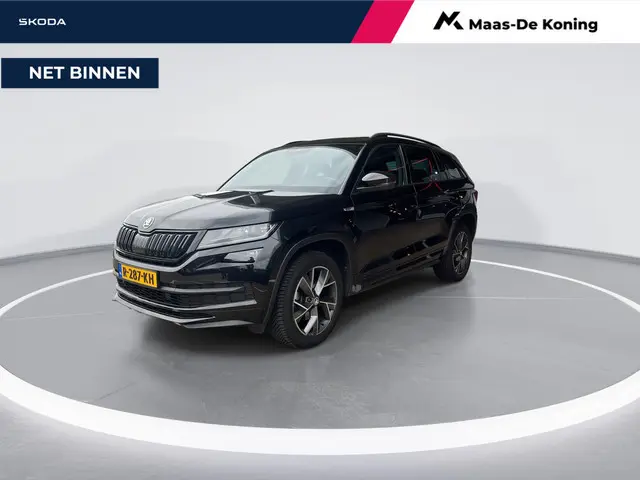Skoda Kodiaq 1.5 TSI 150pk DSG Sportline · Camera · Panoramadak · Apple/Android Car Play · Elek Voor...
