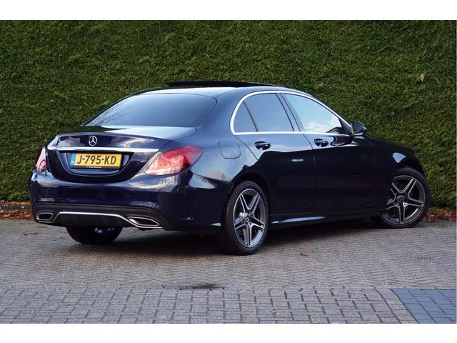 Mercedes-Benz C-klasse C 180 AMG line | Sound Multibeam Panoramadak Bruin leder Artico