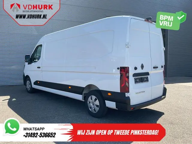 Renault Master 2.3 dCi 150 pk L3H2 LED/ Carplay/ 270Gr.Deuren/ Airco/ Camera/ Cruise/ PDC