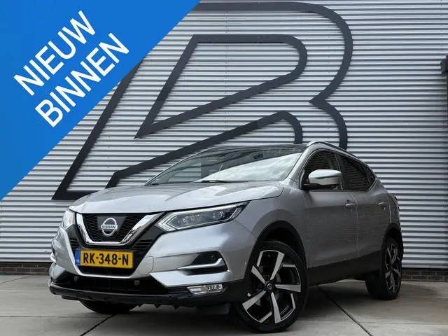Nissan Qashqai 1.2 Tekna + 2e Eigenaar|Navi|Pano|360 Camera|Trekhaak|Clima|Cruise|Leder|Stoelverwarm...