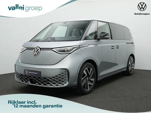 Volkswagen ID. Buzz 1st 77kWh 204 pk | IQ Light | Stuur-/stoelverwarming | Achteruitrijcamera | Navigatie | Adaptive Cruise