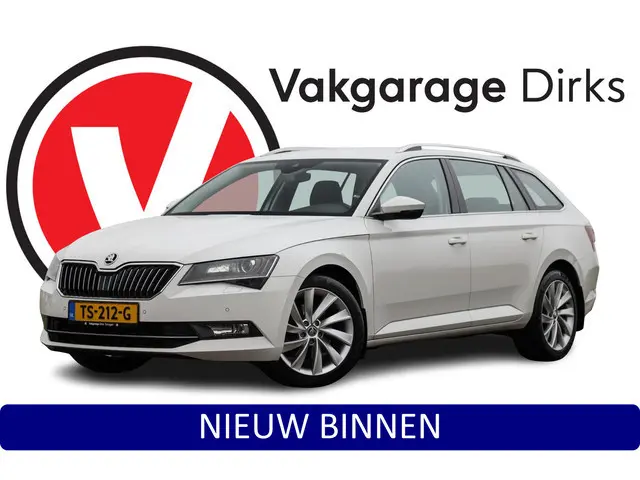Skoda Superb Combi 1.8 TSI 180 PK DSG Style ✅ Xenon ✅ Memory ✅ Stoelverwarming