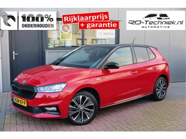 ŠKODA Fabia 1.0 TSI 70kw 95pk Monte Carlo , Led (Skoda crystal lighting)  , Bi-color, Virtual cockpi...