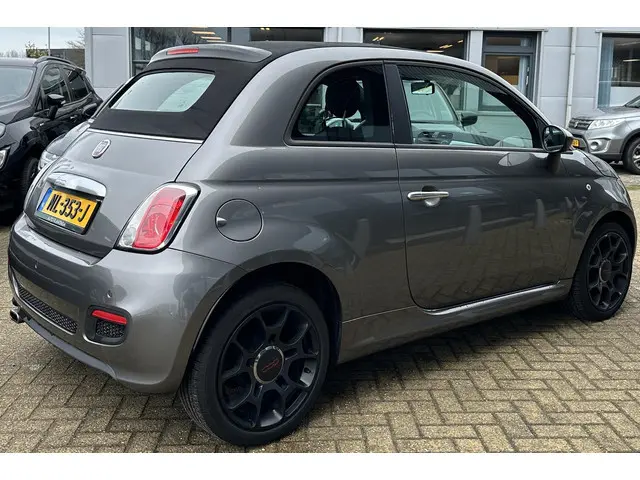 Fiat 500 C 0.9 TwinAir Rock 86PK | CABRIO | Nieuwe APK | Airco | Parkeersensoren | Lichtmetalen Velg...
