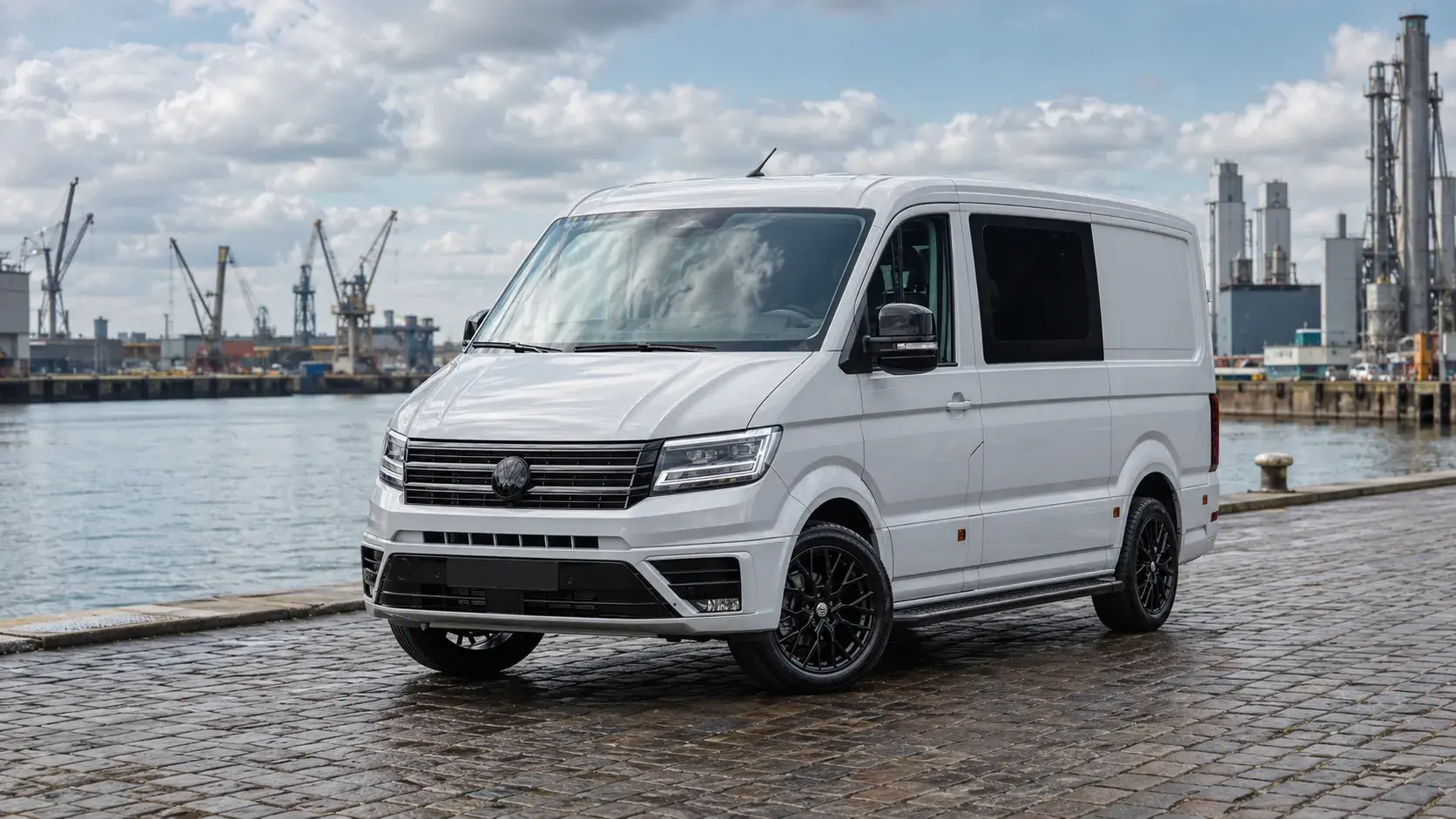 Volkswagen Crafter dubbele cabine: team en lading in één bus