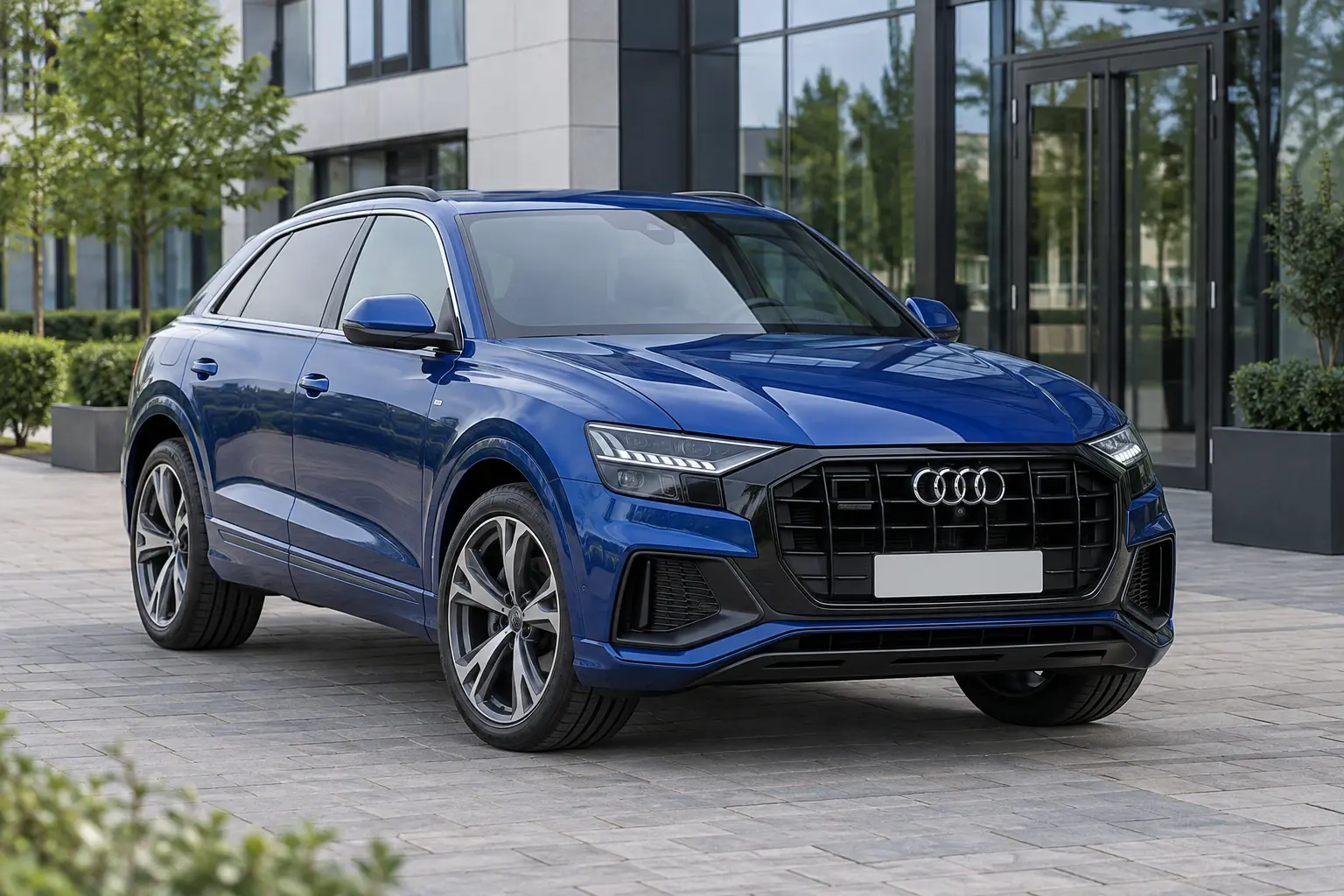 Audi Q8 TFSI e: kies een plug-in occasion op laden, comfort en uitvoering