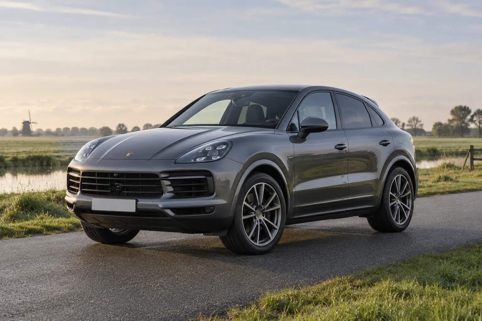 Porsche Cayenne Coupé met aflopende daklijn