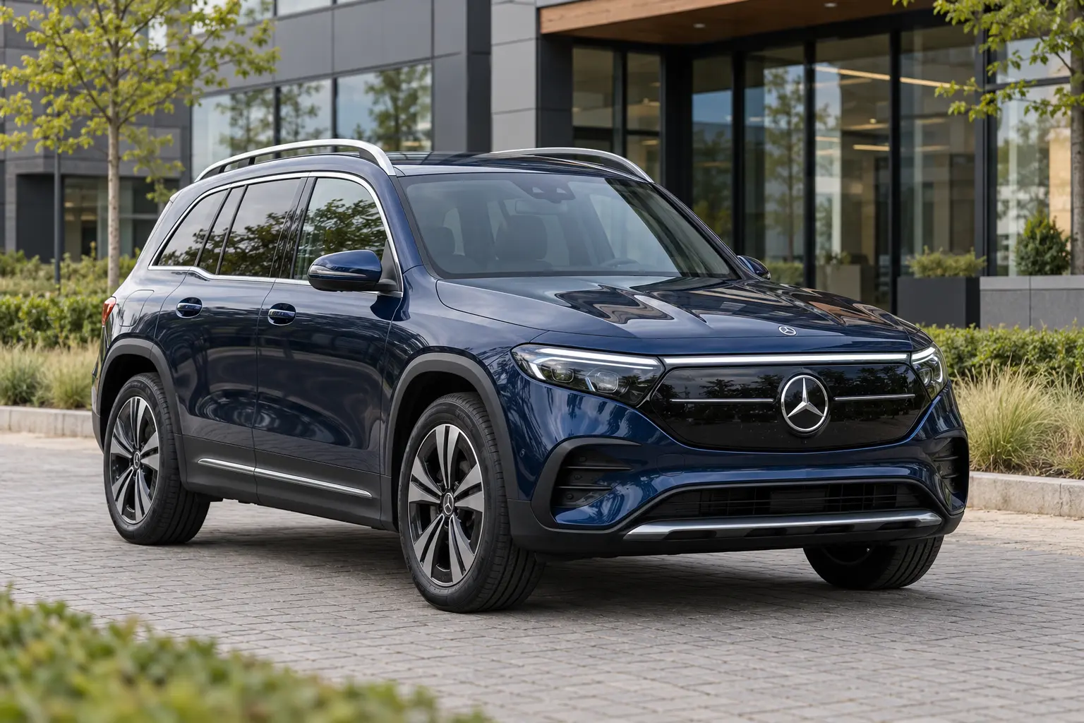 Mercedes-Benz EQB 250, 250+ of 4MATIC: accu en aandrijving kiezen