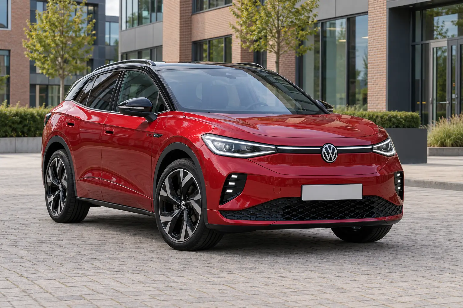 Volkswagen ID.4 GTX 299 of 340 pk: 4MOTION occasion zakelijk financieren