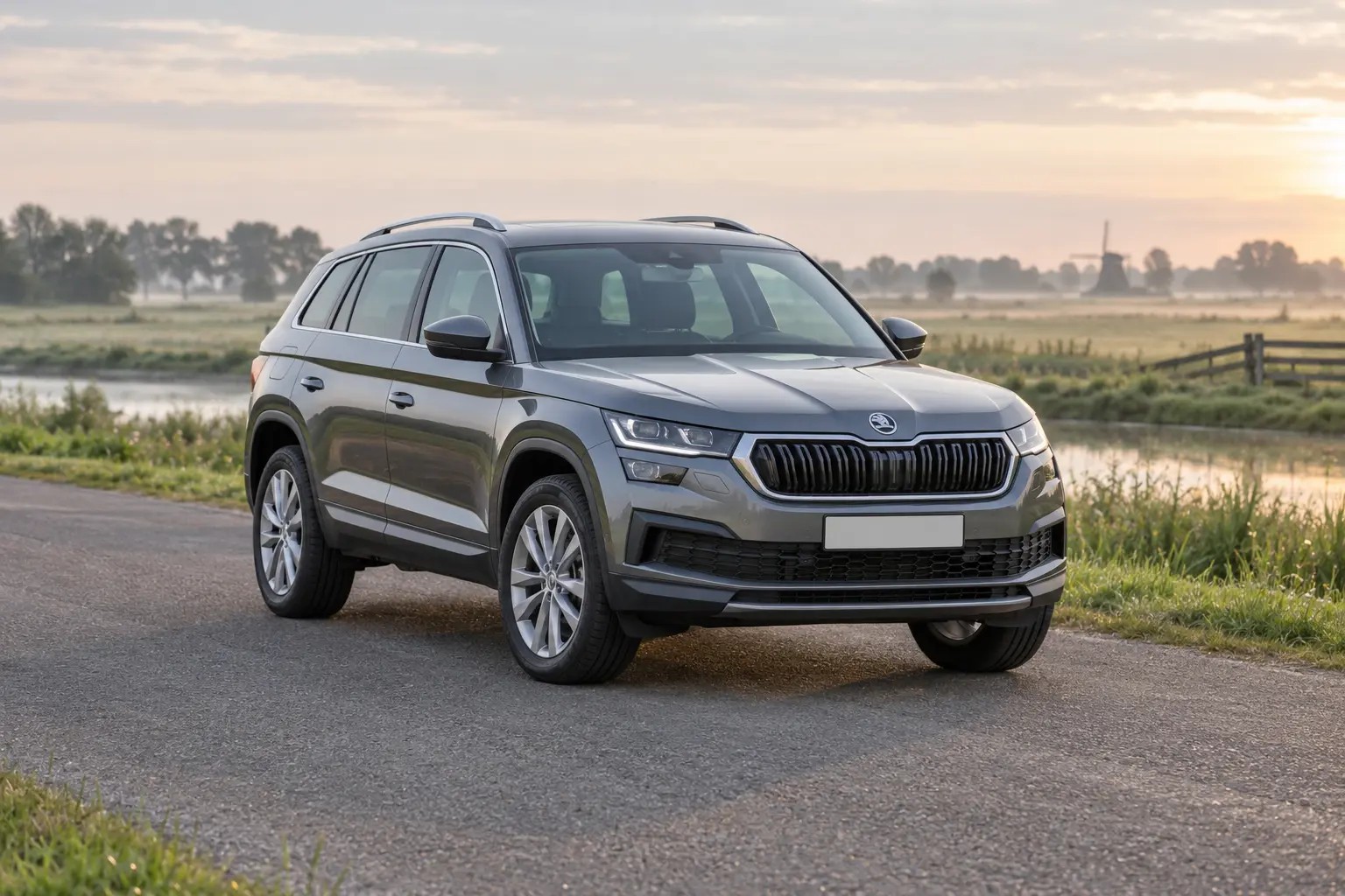 Škoda Kodiaq van de eerste generatie na de vernieuwing