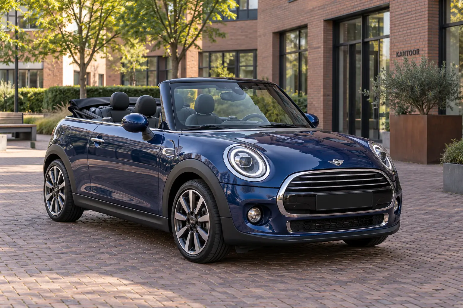 MINI Cooper Cabrio als illustratieve modelauto