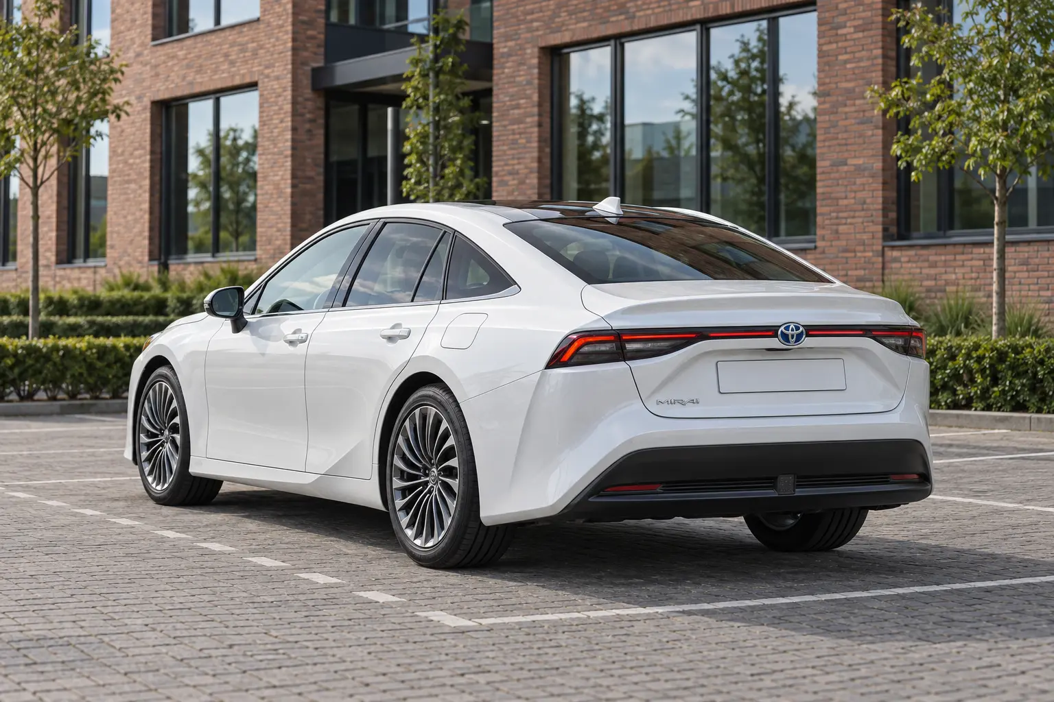 Toyota Mirai eerste of tweede generatie: 154 of 182 pk en vier of vijf plaatsen