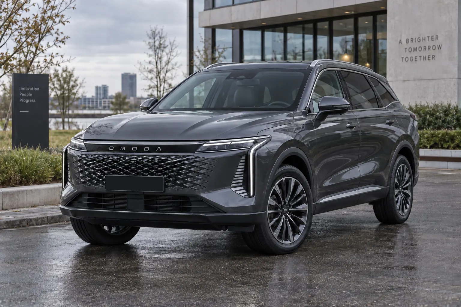 OMODA 9 SHS-P: plug-in laden, AWD en vijf zitplaatsen