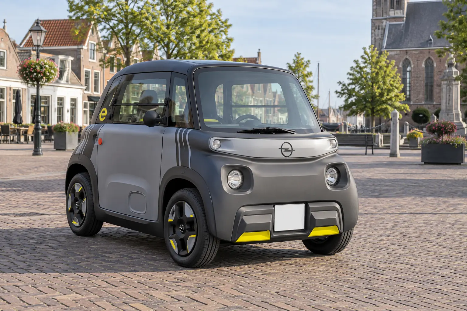 Opel Rocks-e: een elektrische brommobiel kiezen voor korte ritten