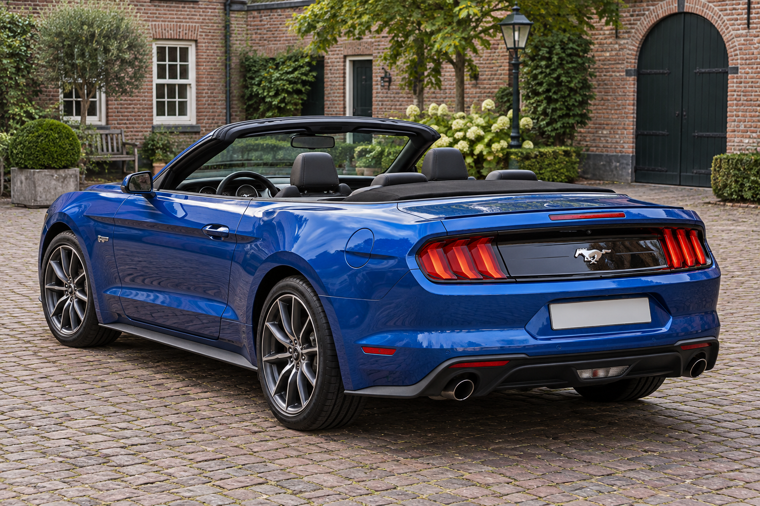 Ford Mustang Convertible met open kap