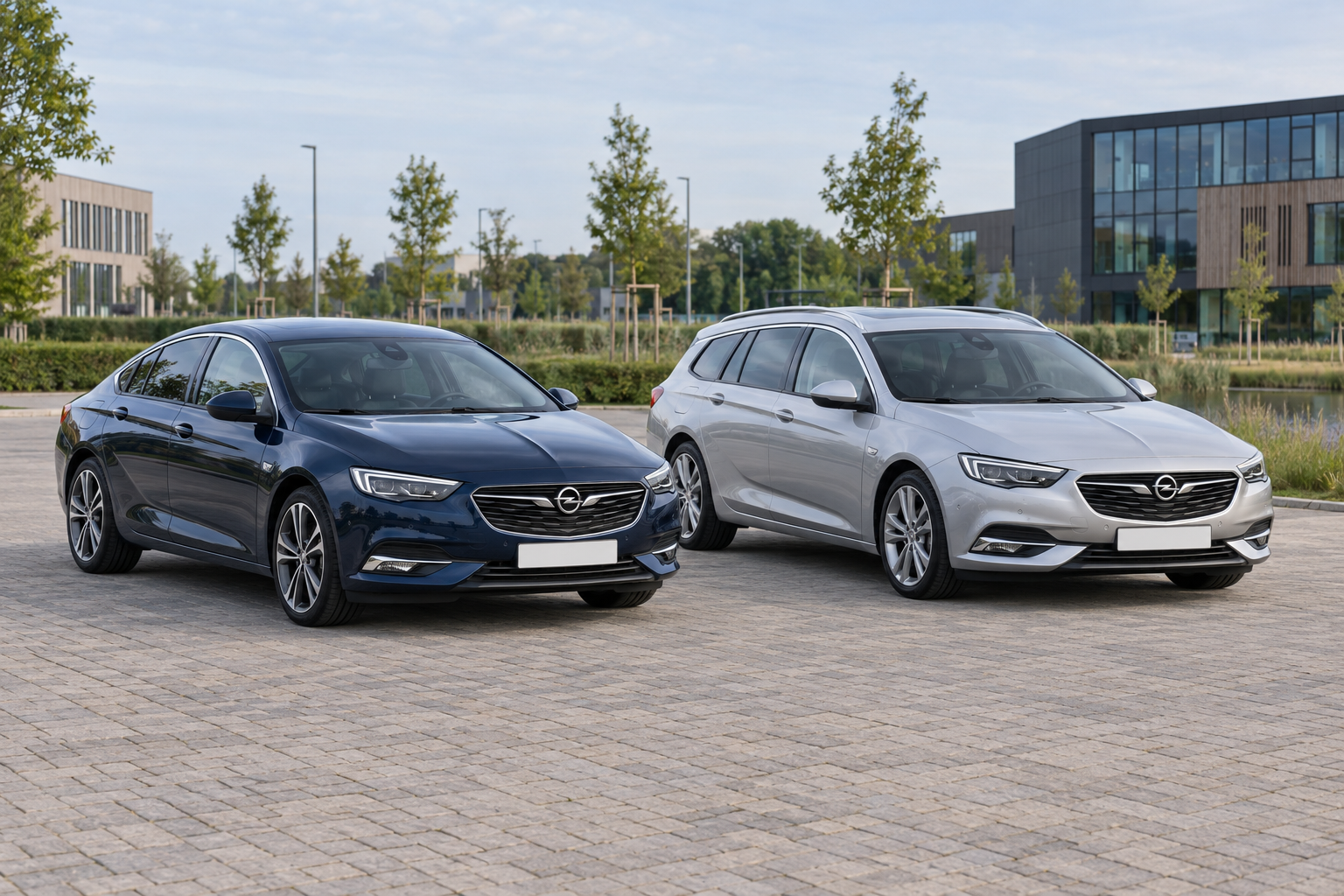 Gewone Insignia B Grand Sport en Sports Tourer ter vergelijking; geen bewijs voor een OPC- of GSi-uitvoering