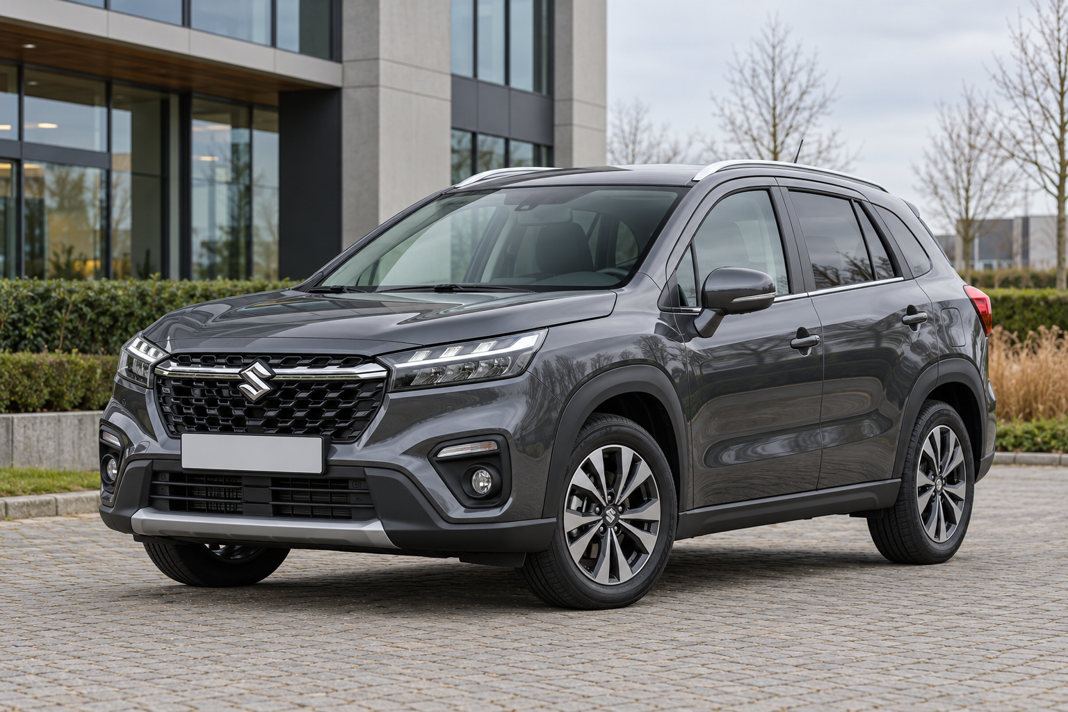 Latere Suzuki S-Cross, schuin van voren