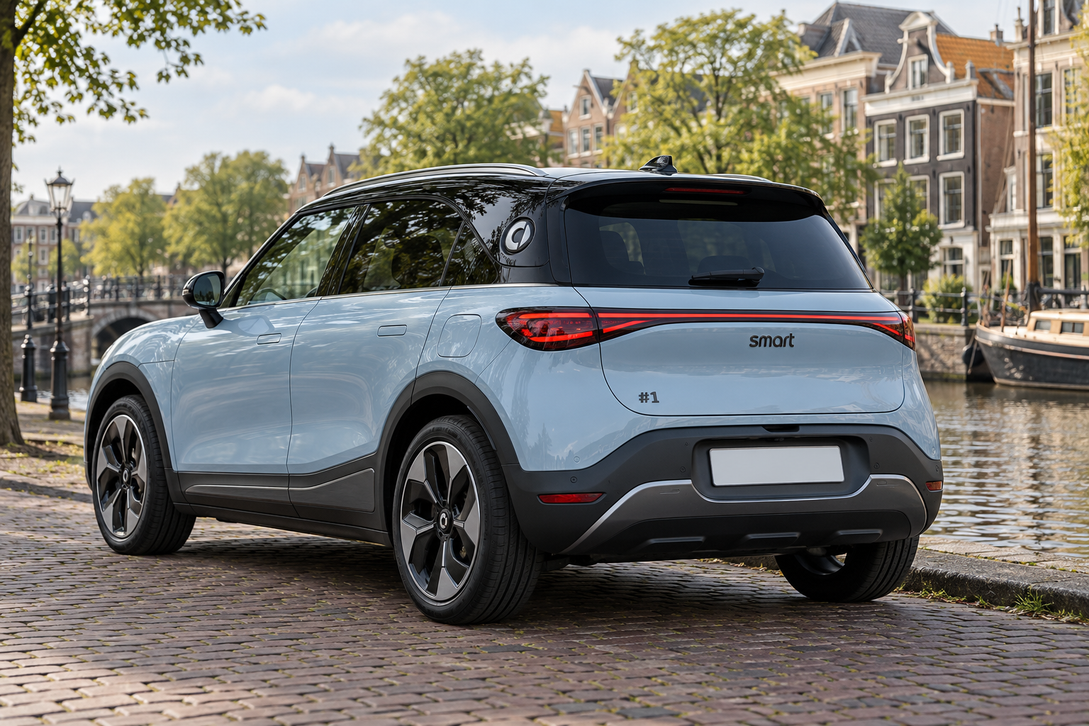 smart #1 als modelillustratie bij de keuze tussen elektrische uitvoeringen