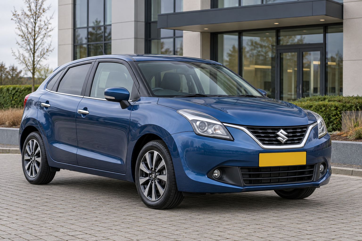 Suzuki Baleno van de Europese generatie vanaf 2016, schuin van voren