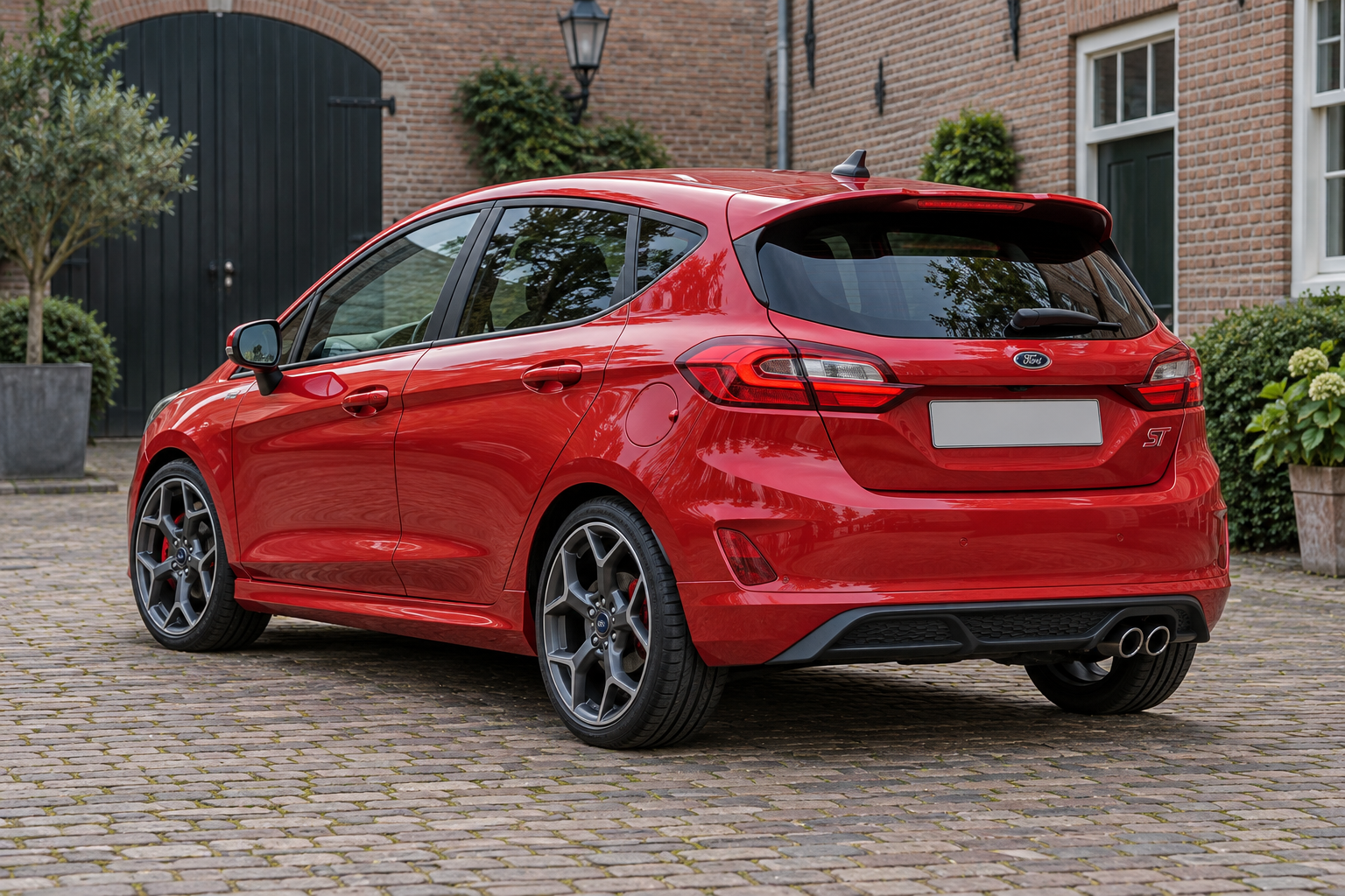 Ford Fiesta in een andere aanblik